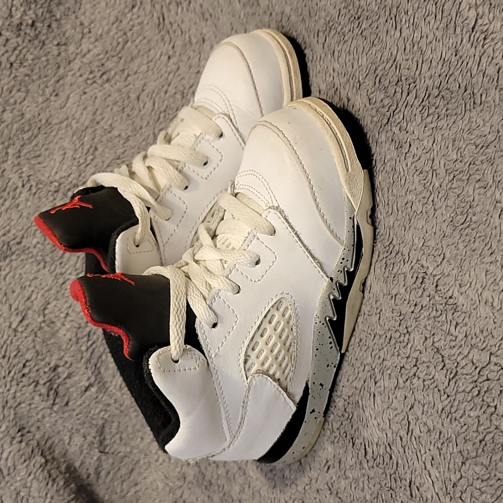 Nike Jordan V 5 White Cement Retro 2017 Toddler